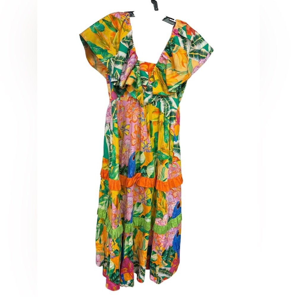 Alden Adair Floral Multicolor Maxi Dress